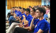 Jóvenes de Sancti Spíritus celebran asamblea 12mo. Congreso de la UJC
