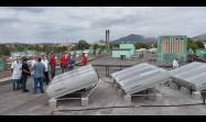 Al Hospital Pediátrico de la Ciudad de los Parques se le instalaron 30 calentadores solares de agua