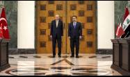 El Presidente turco y el Primer ministro de Irak