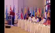El primer ministro de Cuba, Manuel Marrero Cruz, dio la bienvenida a los participantes