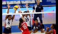 La escuadra cubana de voleibol femenino enfrentó a Puerto Rico en su primer partido de estos Juegos Centroamericanos.