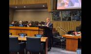 El bloqueo, denuncia reiterada ante el plenario de la ONU