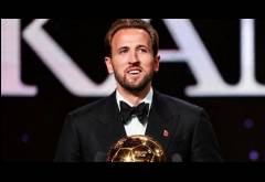 Harry Kane superó en las votaciones a Kylian Mbappé y a Lamine Yamal para quedarse con el balón de oro