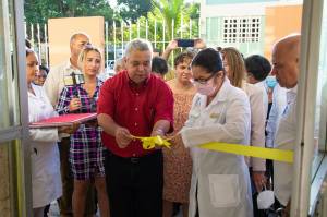 Inauguración del servicio de Quimioterapia ambulatoria del hospital Miguel Enríquez