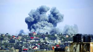 Las fuerzas terrestres israelíes entran en Rafah