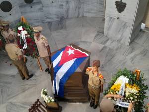 Acto en Santiago de Cuba por aniversario 129 del reinicio de la lucha del pueblo cubano