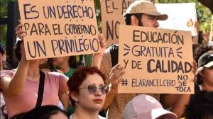 Las marchas de los universitarios argentinos