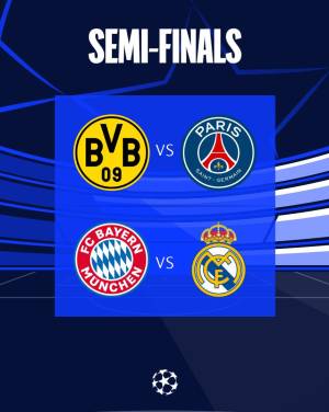 Semifinales de la UEFA Champions League 2023-2024