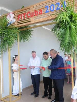 Con la presencia del Primer Ministro Manuel Marrero y el Ministro de Turismo de Cuba Juan Carlos García, fue inaugurada la 42 Edición de la Feria Internacional del sector