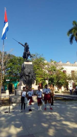 Homenaje a Ignacio Agramonte en Camagüey