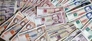 Pesos cubanos