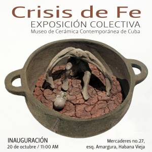 La exposición Crisis de Fe permanecerá abierta al público hasta febrero de 2027.