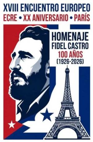 Cubanos residentes en Europa reafirman en París su compromiso con la Patria