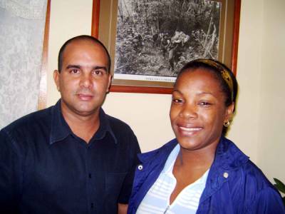 Yosveny Verdeal Castellanos y Yanira Quintana