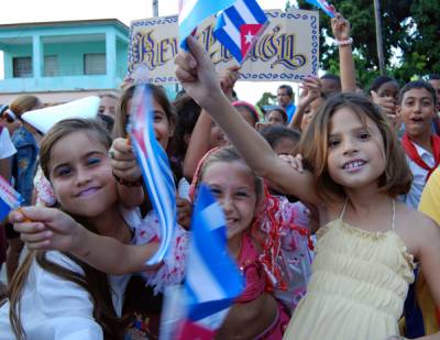 Niños cubanos