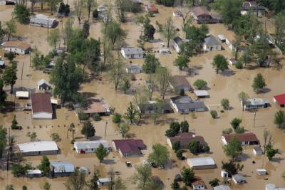 Inundaciones por crecida del Misisipi