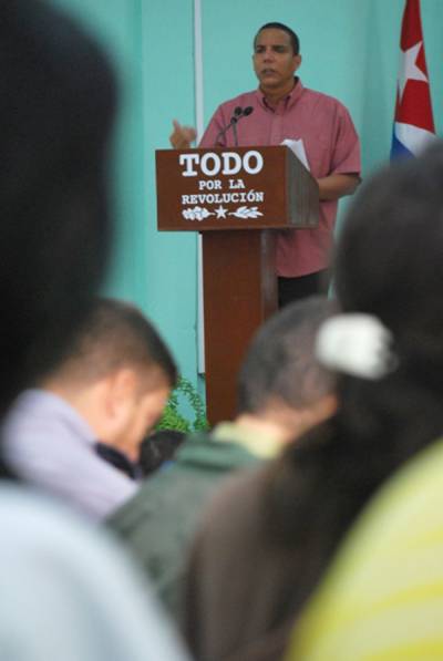 Yoel Pérez García, miembro del Buró Nacional