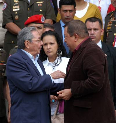 Raúl y Chávez