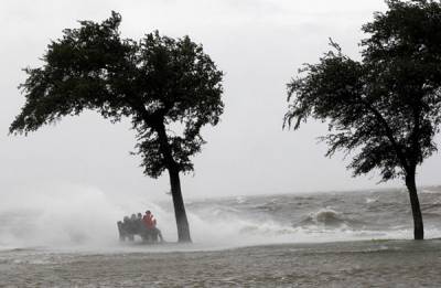 Huracán Isaac en Louisiana