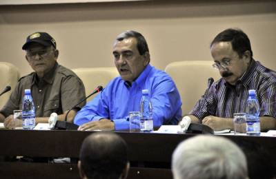 Rueda de prensa en La Habana