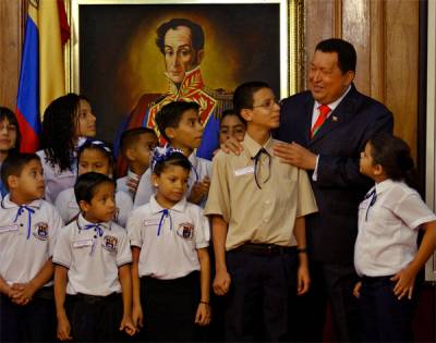 Niños y niñas venezolanos.