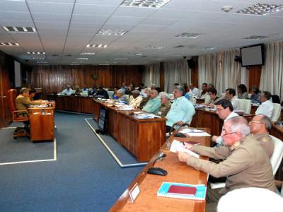 Sesionó reunión del Consejo de Ministros