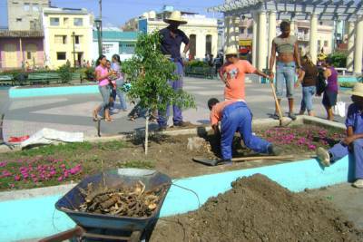 Rehabilitación de las áreas verdes de la ciudad de Santiago de Cuba