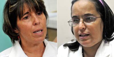 Alicia García García y Aymara Baganet Cobas