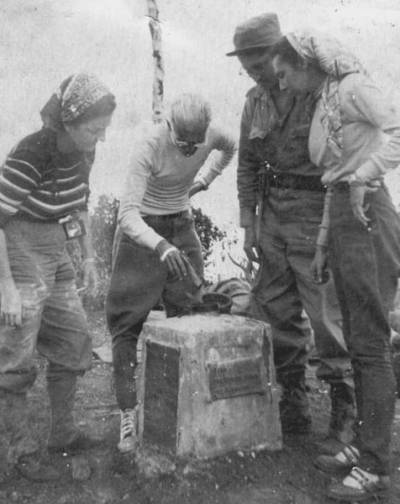 Imagen de Martí en el Turquino