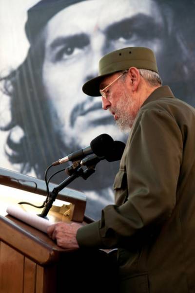 Líder cubano, Fidel Castro