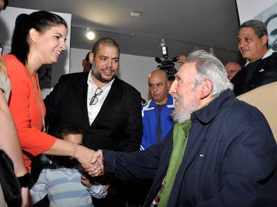 Inauguración del Kcho Estudio Romerillo