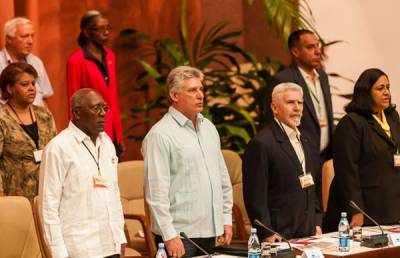  Miguel Díaz-Canel en el XX Congreso de la CTC