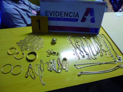 Joyas Confiscadas