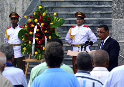 Presidente de Etiopia de visita en Cuba