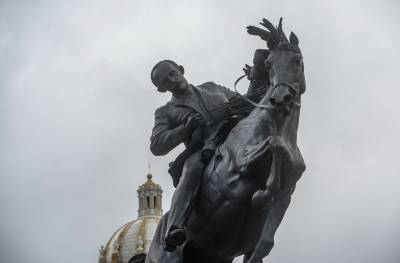 La estatua fue emplazada en el mismo corazón habanero