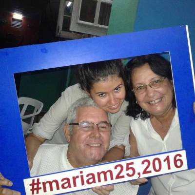  Cumpleaños de Mariam con sus padres