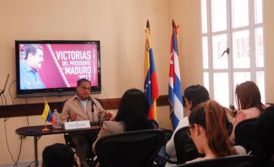 Conferencia de Prensa Embajada de Venezuela