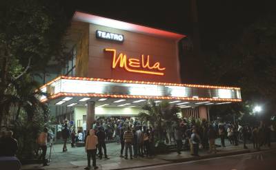 El teatro Mella fue una de las sedes más concurridas .