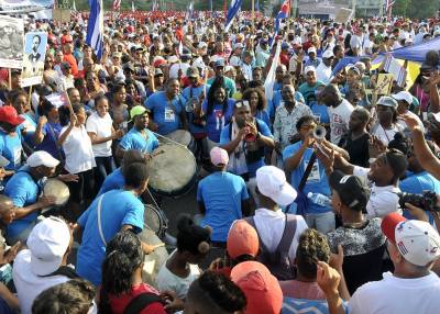 Conga en el Desfile