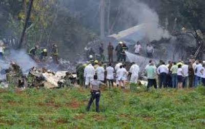 Accidente aéreo en Cuba