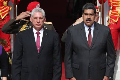 Nicolás Maduro recibe a Miguel Díaz-Canel 