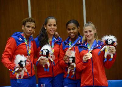 Equipo femenino de Cuba de tenis de mesa