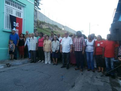 Las máximas autoridades del Partido y el Gobierno en Santiago de Cuba encabezaron el tributo