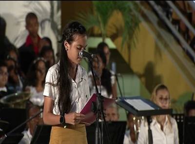 Acto Central Nacional por el 26 de Julio en Santiago de Cuba