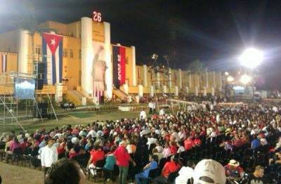 El antiguo cuartel Moncada está hoy lleno de pueblo