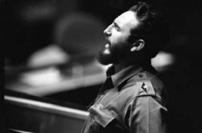 Fidel en la ONU el 26 de septiembre de 1960