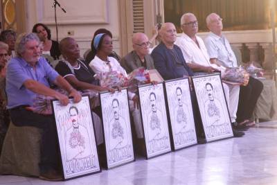 Acto de entrega del Premio Maestro de Juventudes