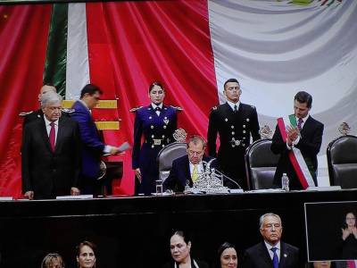 Toma de protesta del Presidente mexicano