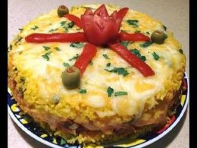 Arroz imperial cubano