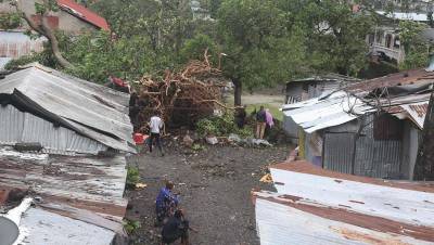 Tormenta local en Santa Clara